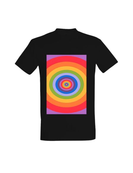 T-shirt Psychedelic Rainbow Tunnel