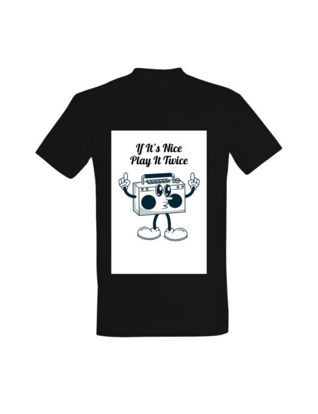 T-shirt Retro Boombox Beats 01647