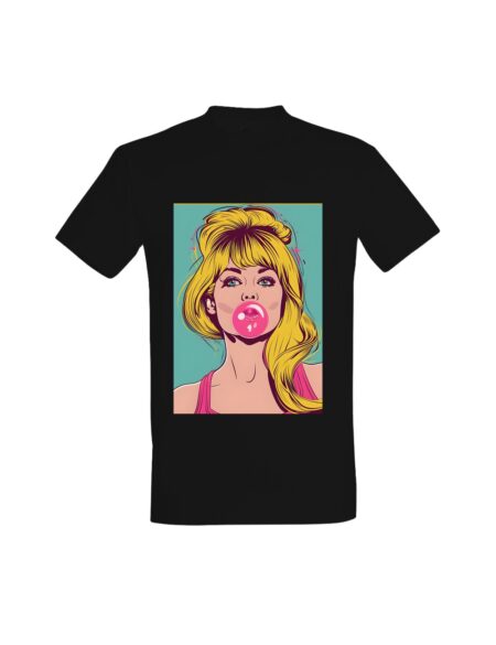 T-shirt Retro Bubblegum Babe
