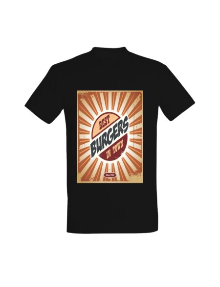 T-shirt Retro Burger Diner 01648