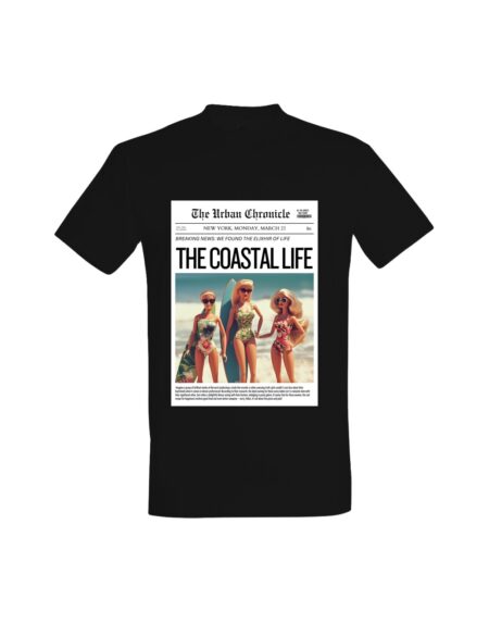 T-shirt Retro Coastal Life 01651