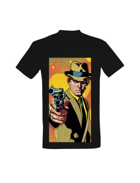 T-shirt Retro Noir Detective