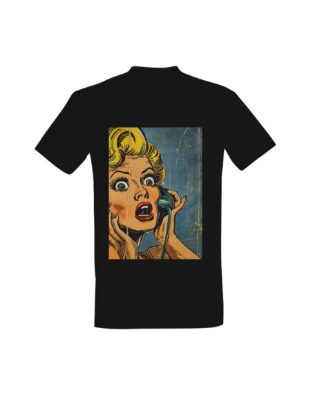 T-shirt Retro Phone Gossip