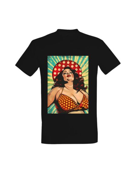 T-shirt Retro Polka Dot Pinup