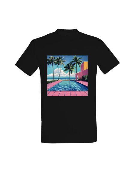 T-shirt Retro Poolside Paradise