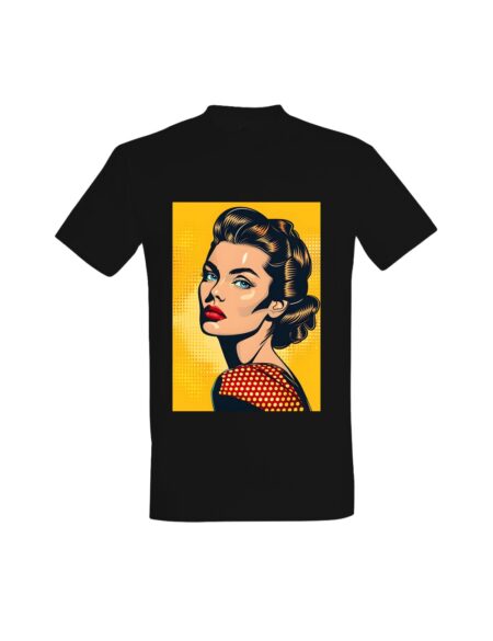 T-shirt Retro Pop Art Glamour 2