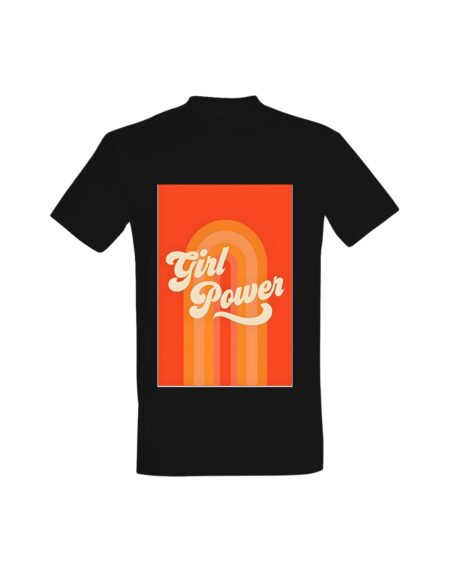 T-shirt Retro Rainbow Girl Power