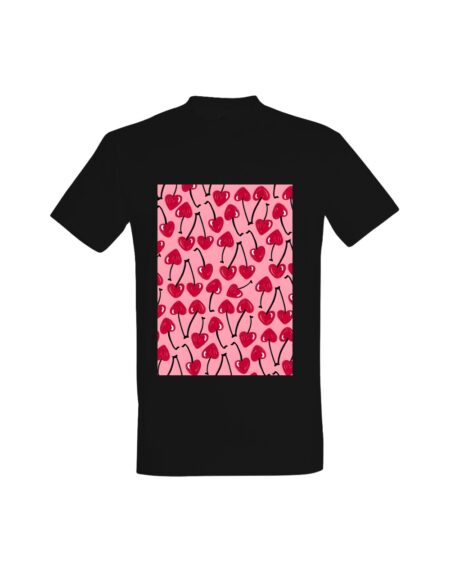 T-shirt Sweet Cherry Hearts 01695