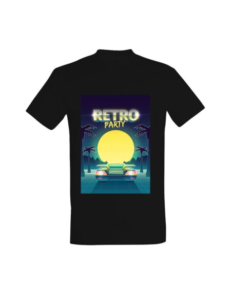 T-shirt Synthwave Retro Party 01697