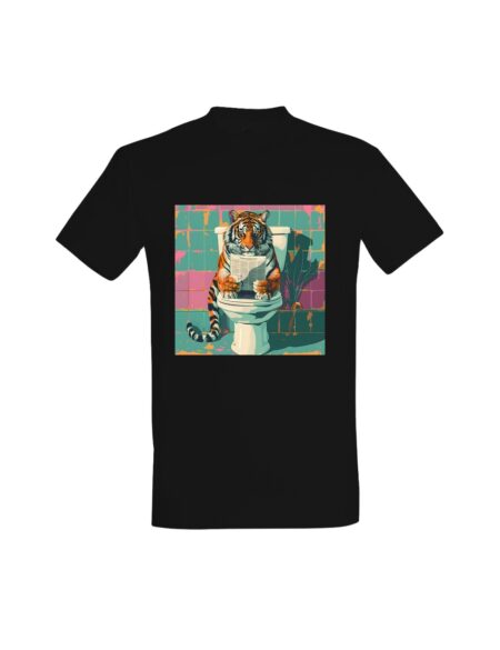 T-shirt Tiger On The Throne