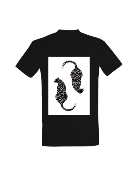 T-shirt Twin Leopards 01705