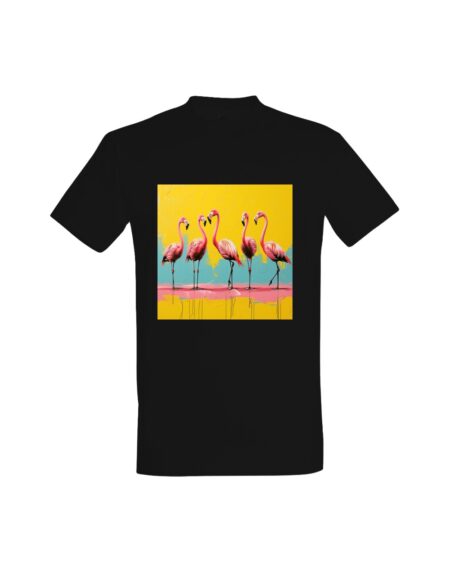 T-shirt Vibrant Flamingo Flock 2