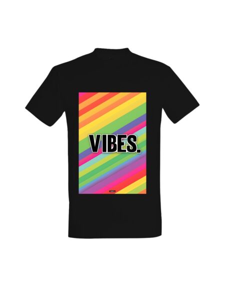 T-shirt Vibrant Rainbow Vibes