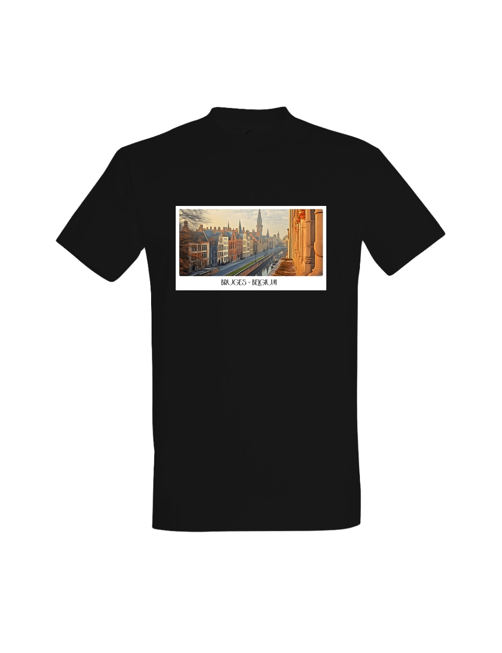 T-shirt Vintage Bruges Belgium 01723