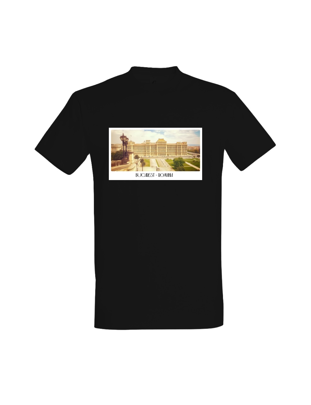 T-shirt Vintage Bucharest Romania 01724