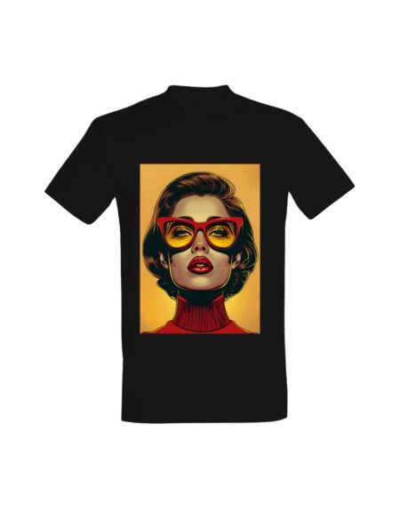 T-shirt Vintage Cat Eye Glamour