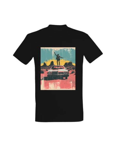 T-shirt Vintage Desert Cowboy