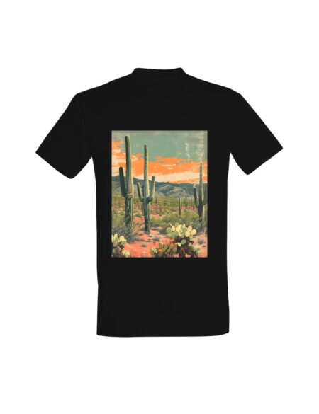 T-shirt Vintage Desert Sunset