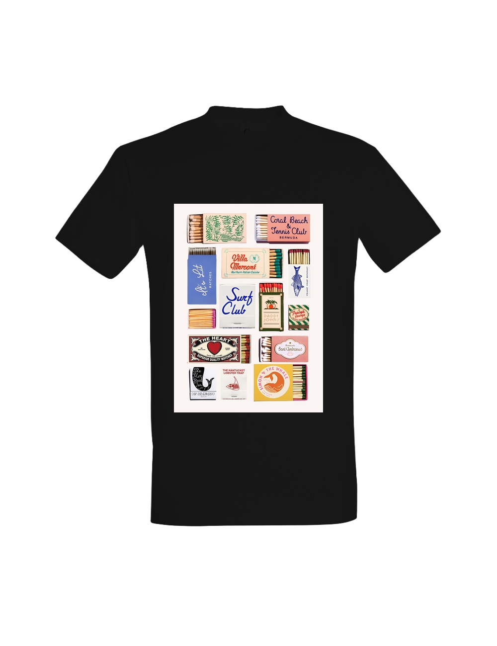 T-shirt Vintage Matchbook Collection 01743