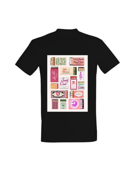T-shirt Vintage Matchbox Art 01744