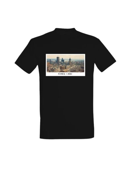 T-shirt Vintage Montreal Skyline 01747