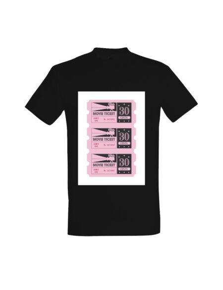 T-shirt Vintage Movie Tickets 01748