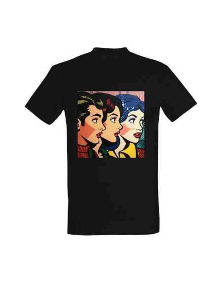 T-shirt Vintage Pop Art Drama