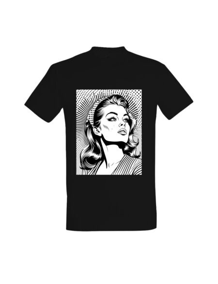 T-shirt Vintage Pop Art Glamour