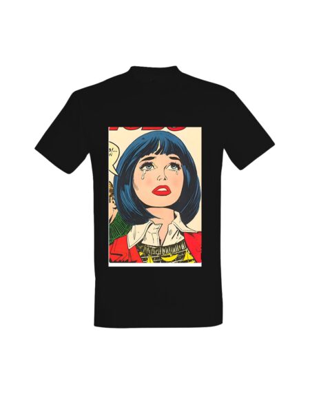 T-shirt Vintage Pop Art Heartbreak