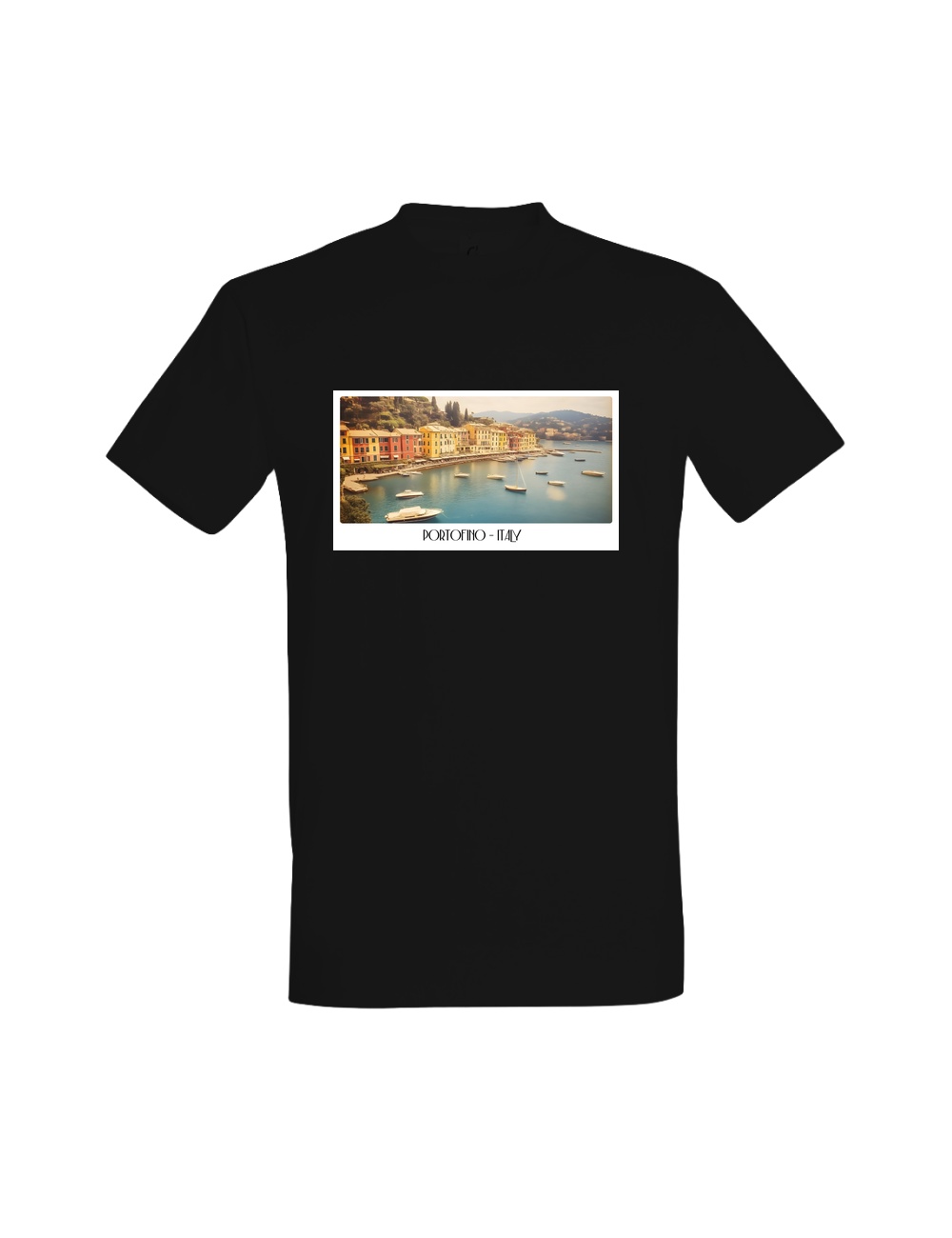 T-shirt Vintage Portofino Italy 01753