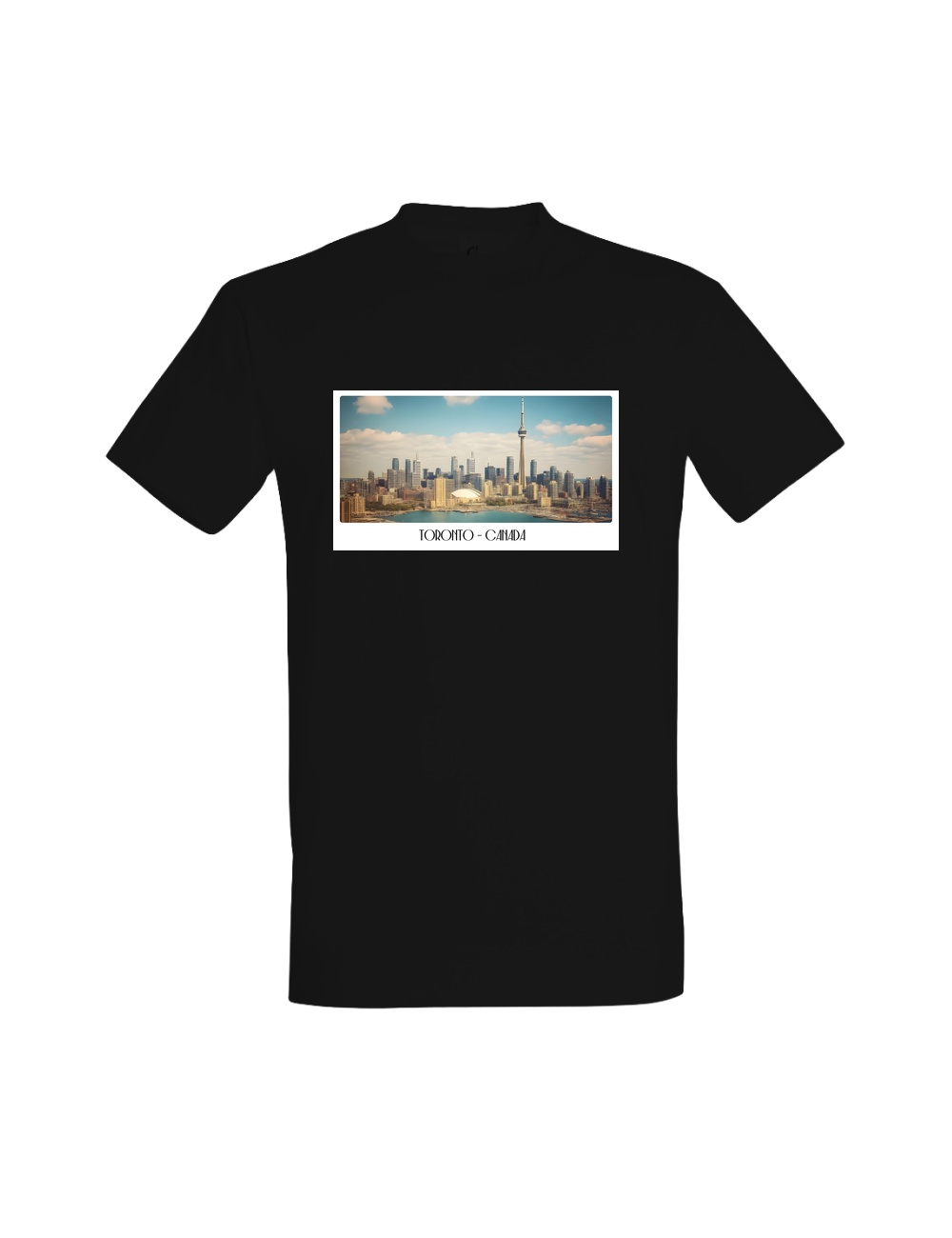 T-shirt Vintage Toronto Skyline 1 01761