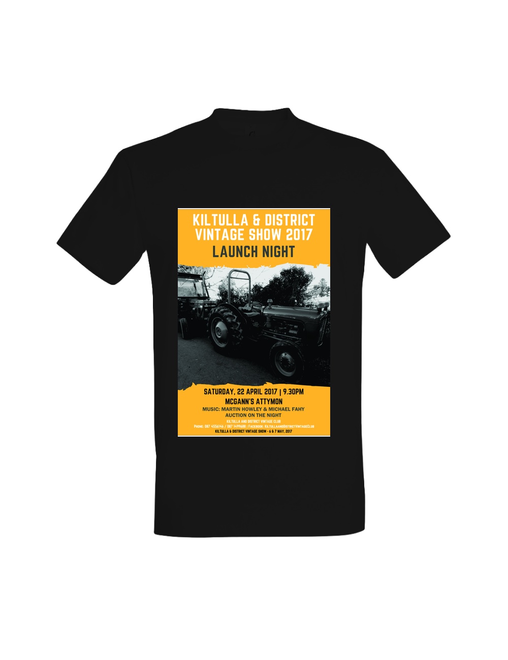 T-shirt Vintage Tractor Show 01762